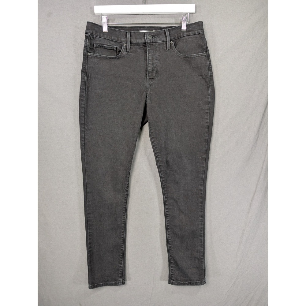 Levis 311 Shaping Skinny Jeans W31 L30 Black Denim
